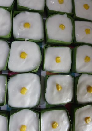 Foto resep Kuih Tako(Coconut sago and corn