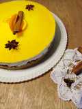 Cheesecake arancia senza lattosio