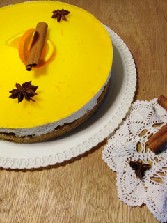 Foto di Cheesecake arancia senza lattosio