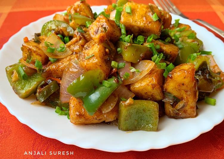 Easiest Way to Make Any-night-of-the-week Chilly Paneer !!