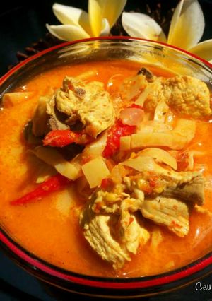 Foto resep Gulai Rebung Ayam