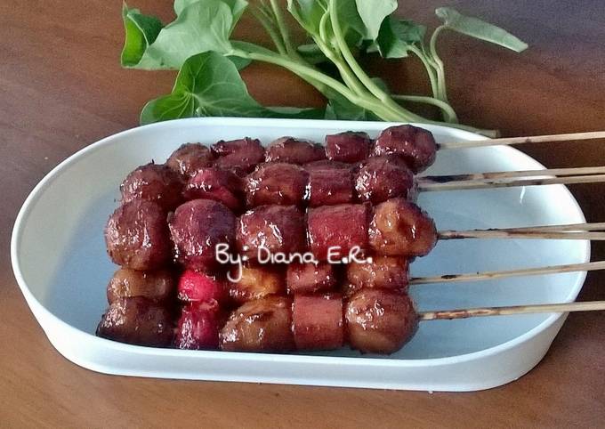 Resep Bakso Bakar Dan Sosis Versi Sate Oleh Diana Endri Rosisca