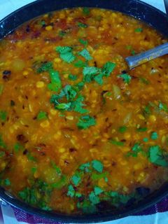 लौकी चने की तड़का दाल (lauki chane ki tadka dal recipe in Hindi) रेसिपी मुख्य फोटो