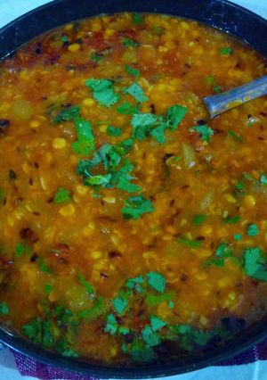 लौकी चने की तड़का दाल (lauki chane ki tadka dal recipe in Hindi) रेसिपी मुख्य फोटो