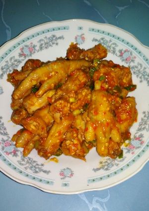Foto resep Ceker pedas mentega
