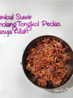 Foto resep Sambal Suwir Pindang Tongkol Pedas Masya Allah