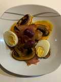 Escabeche de portobellos con curry