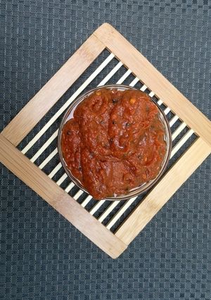A picture of Red Chilli Chutney.