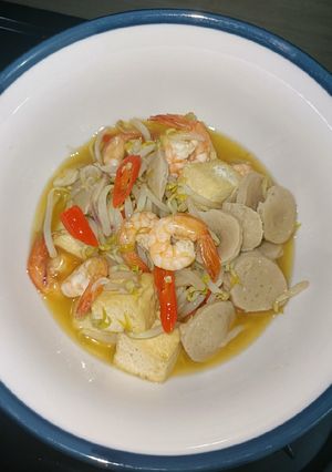 Foto resep Tumis Tauge Udang Bakso