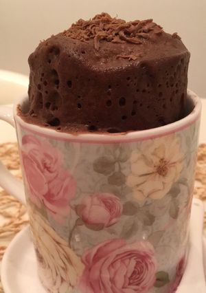 صورة لوصفة كيك الماكرويف