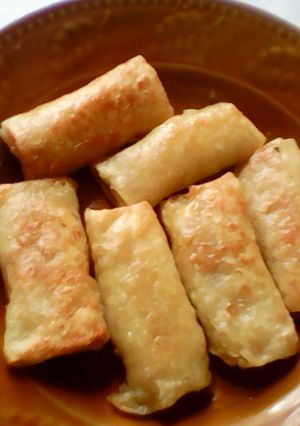 Foto resep Lumpia isi ayam sayur