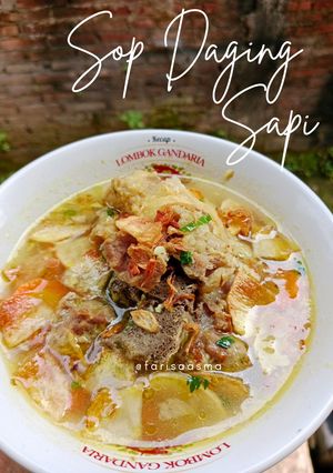 Foto resep Sop Daging Sapi