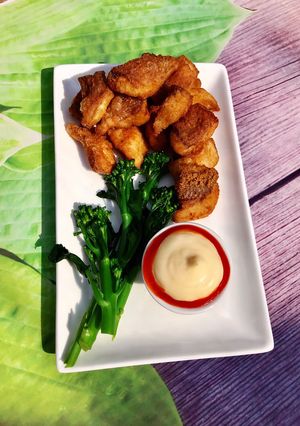 Hình của món Fillet Cá Diêu Hồng Chiên Giòn.