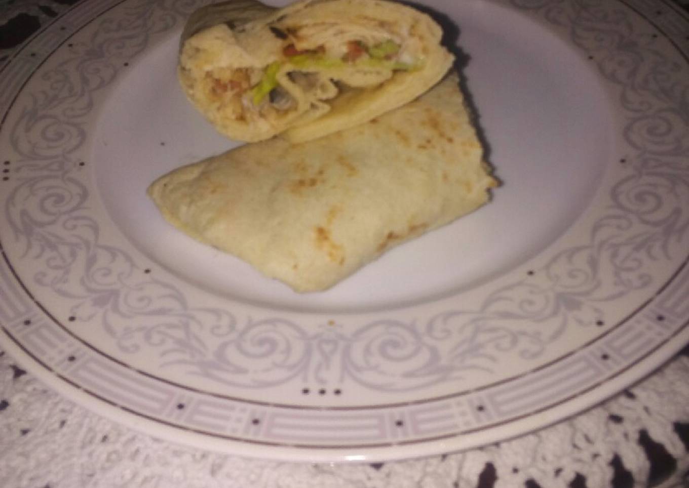Chicken Tikka Shawarma