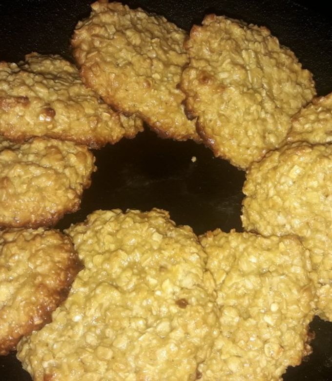Una foto de Galletas de avena y miel