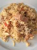 Arroz con Salmón y tuna