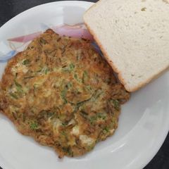 A picture of Hara Lehsan Omellete.