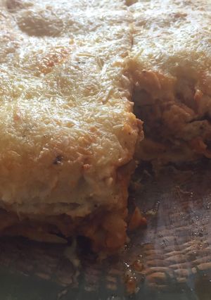Gombás-bolognai lasagne recept fotója