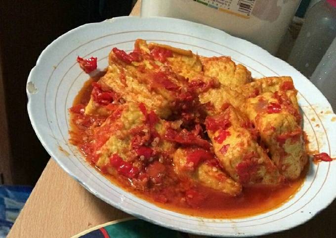 Resep Tahu Balado Simple Oleh Dapur Rhere 👯 Cookpad