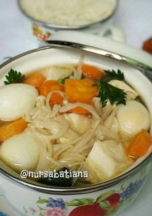 Foto resep Enoki Soup