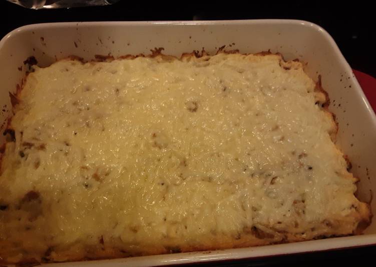 Recipe of Appetizing Cheesy chili spaghetti squash casserole