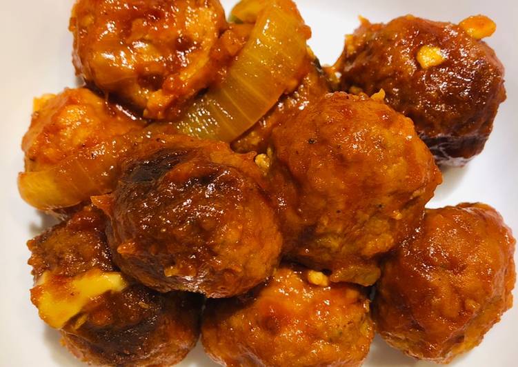 Crockpot Chili Meatballs Crockpot Chili Meatballs