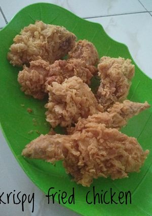 Foto resep Krispy fried chicken (ayam kribo)