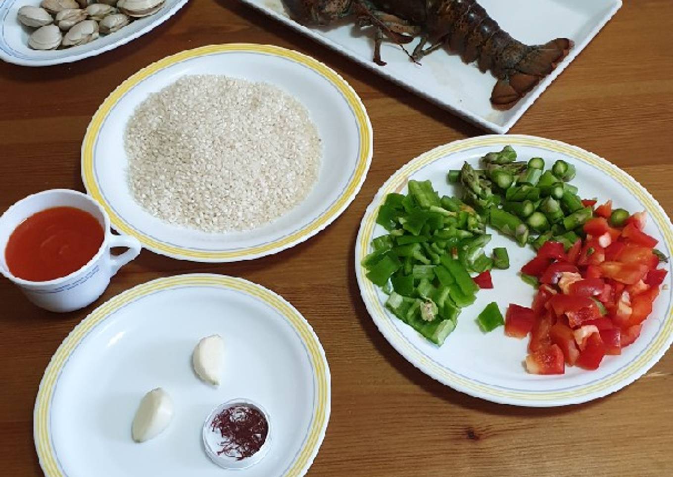 Arroz caldoso con bogavante