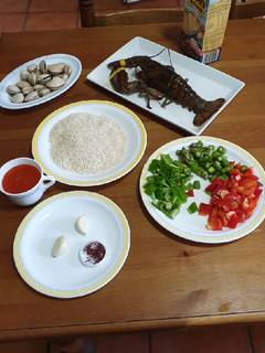 Una foto de Arroz caldoso con bogavante