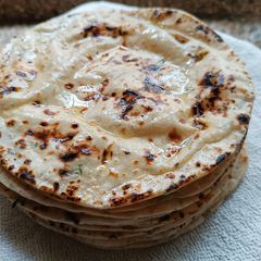 A picture of Heat Meets The Wheat - Turbo Naan. Spicy Tongue Tester.