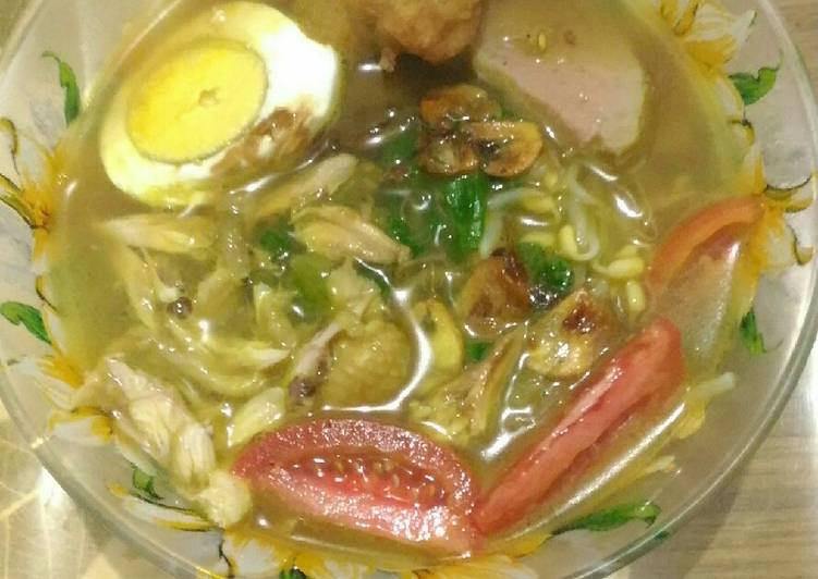 Resep Soto Ayam Suja (Sunda - Jogja), Enak