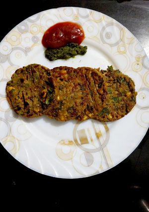 A picture of Healthy Tofu pancakes.