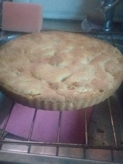 Una foto de Kuchen de manzana