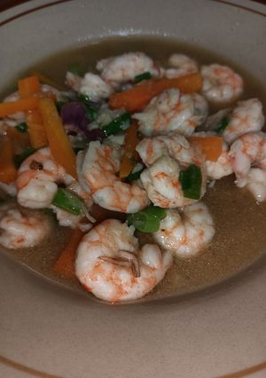 Foto resep Tumis udang wortel ✨