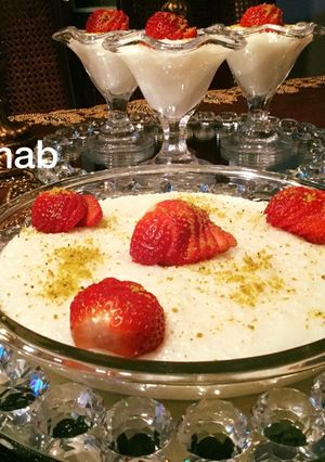 صورة لوصفة رز بحليب