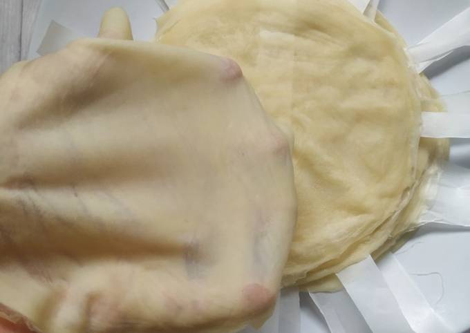 Resep Kulit Lumpia Tipis Lentur, Menggugah Selera