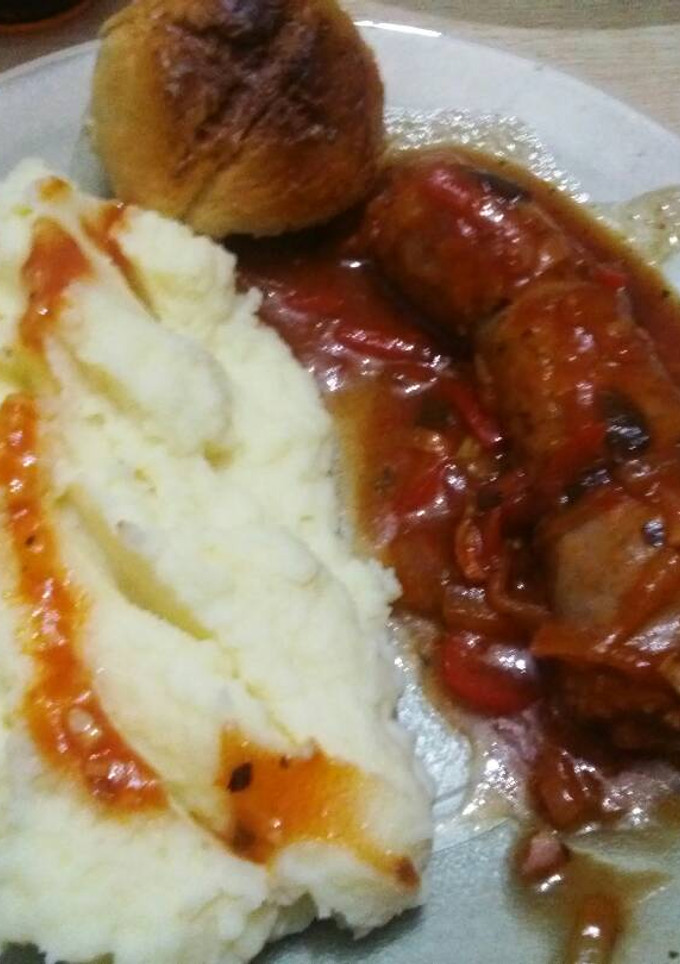 Una foto de Chorizo a la pomarola