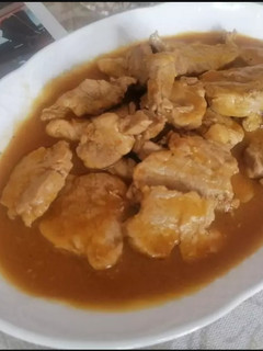 Una foto de Solomillo en salsa de carne (TM6)