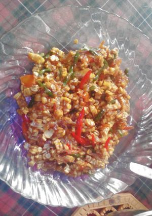 Foto resep Tempe tumis pedas manis