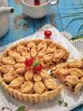 Pie with Blueberry-Corn Flakes Filling