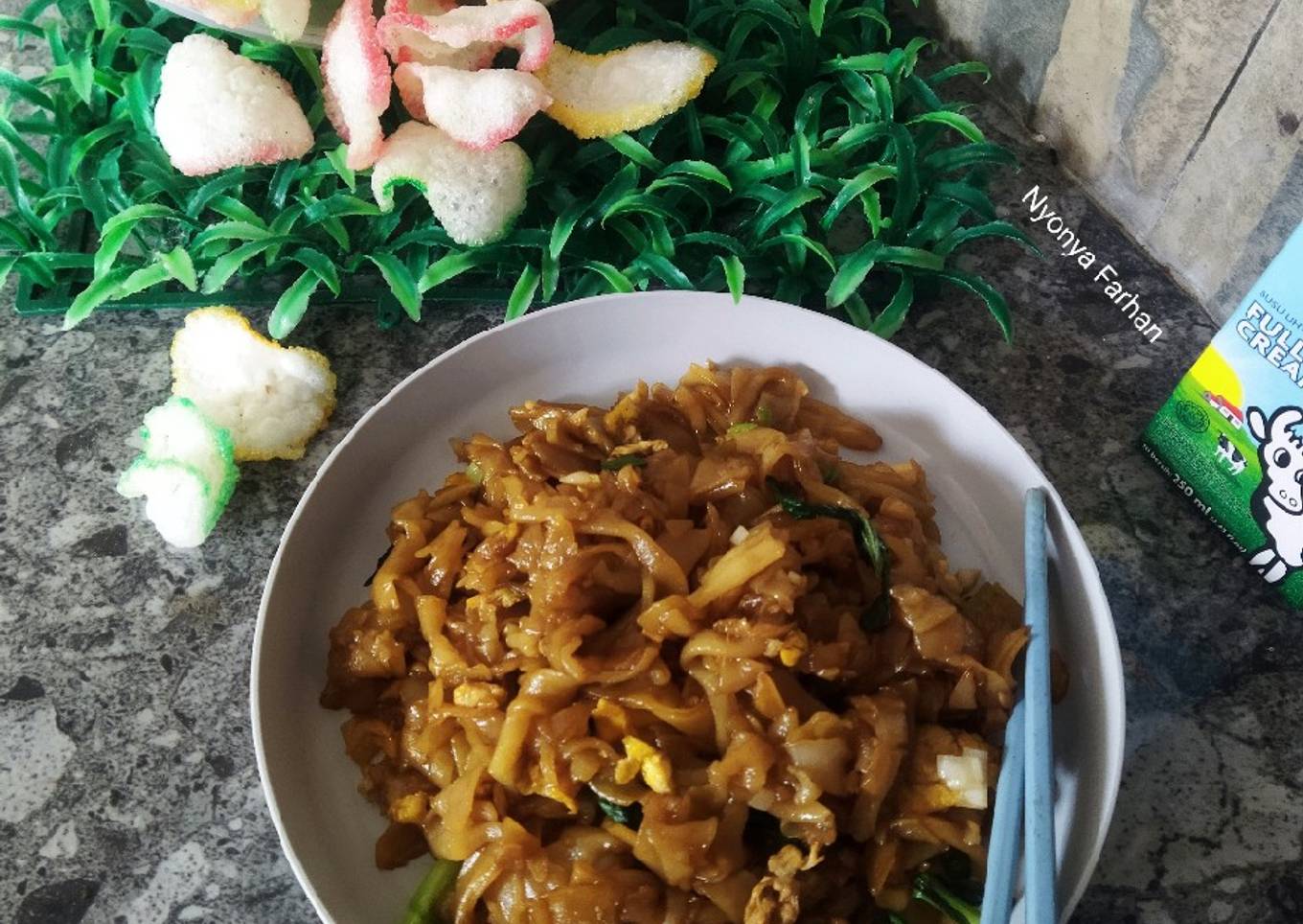 Kwetiaw Goreng Simpel