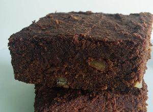 Una foto de Brownie/gluten free