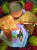 Schezwan - mayo sandwich with kulhar chai😋