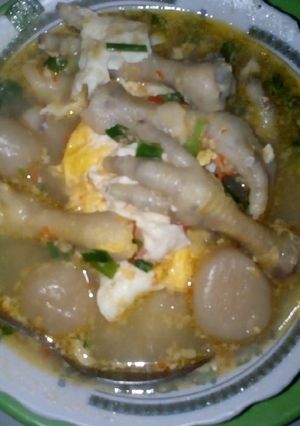 Foto resep Cilok Ceker Kuah Sambel goank