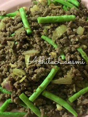 Cara Simple Membikin Resep  Super simple Tumis Buncis Daging Cincang yang Bisa Manjain Lidah, Sempurna