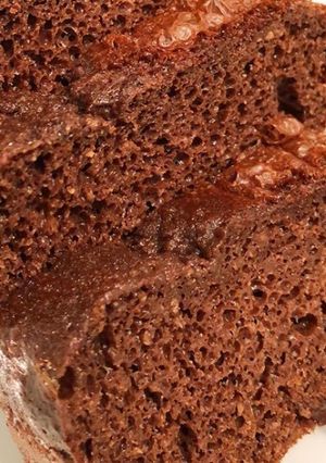 Una foto de Bizcocho de chocolate saludable