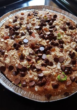 صورة لوصفة كيكه التمر بالتوفي