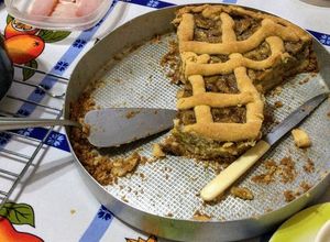 Foto de Torta de Banana com massa podre