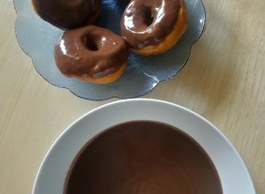 Foto resep Glaze cokelat homemade
