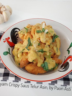 Foto resep Ayam Crispy Saus Telur Asin (Telur Bebek Asin)